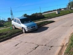 SAN PEDRO : Chocó contra un cartel en una rotonda y tenía 1,38 g/l de alcohol en sangre.