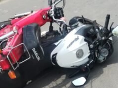 SAN PEDRO : Dos personas trasladadas al hospital tras un choque entre motos.