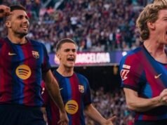 Barcelona arrasa y sigue en la cima de LaLiga con su octava victoria consecutiva