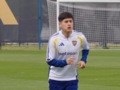 Boca se ilusiona con el regreso de Aranda y Bareiro previo a la final de la Sudamericana