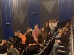 Caos en un cine de Entre Ríos: gas pimienta y dos detenidas