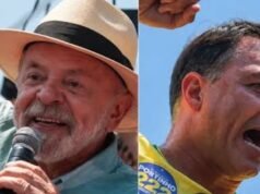 Cierra la votación en Brasil: Lula y Bolsonaro esperan resultados