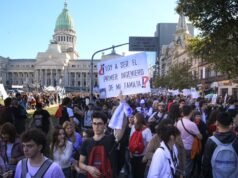 Colapso de tránsito en Buenos Aires por la Marcha Federal Universitaria