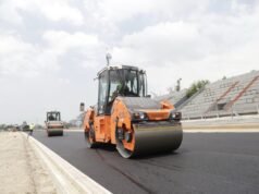 Comienza el asfaltado en el Autódromo Gálvez para recibir a la Fórmula 1