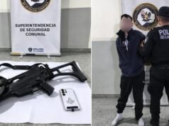 Detenido un ladrón con 11 antecedentes que asaltó con una réplica de ametralladora