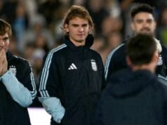 Franco Mastantuono: «Messi debería seguir en la Selección»