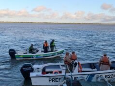 Intenso operativo en Corrientes para rescatar a dos peones desaparecidos en el río Paraná