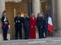 Javier Milei se reunió con Emmanuel Macron en París