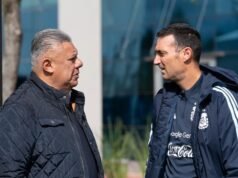 La AFA y la Selección envían condolencias a Scaloni por la muerte de su madre
