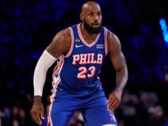 LeBron James logra una remontada histórica en su segundo partido con los 76ers