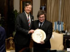 Milei se reúne con el vicesecretario de Estado de EE.UU. en la Casa Rosada