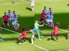 Nico Williams: el empujón de Molina fue crucial para su asistencia a Ferran en la final del Mundial