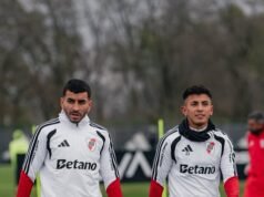 Ponzio, con dudas sobre Almada para el duelo ante Estudiantes de Río Cuarto