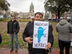 Protestas contra el fallo de la Corte sobre la Ley de Tierras