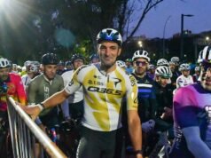 Scaloni pedaleó en el Gran Fondo Buenos Aires junto a miles de ciclistas