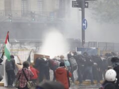 Violencia en la Marcha Federal Universitaria: la Policía responde con gases y agua